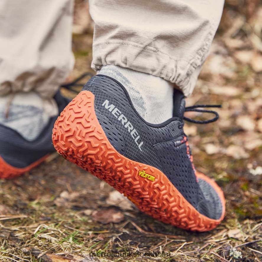 män Merrell granit/mandarin ånghandske 6 skor DP80HP198