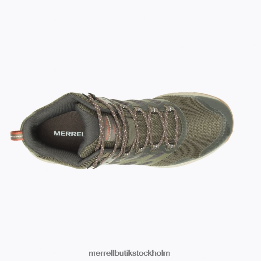 män Merrell oliv nova 3 mid gore-tex skor DP80HP40