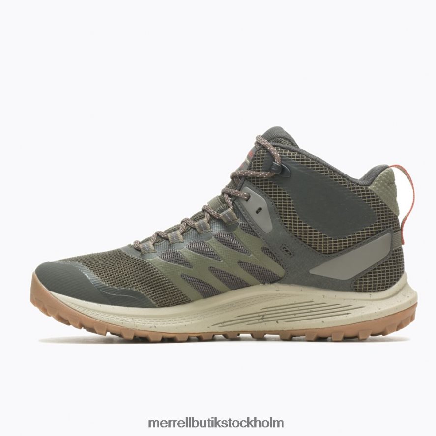 män Merrell oliv nova 3 mid gore-tex skor DP80HP40