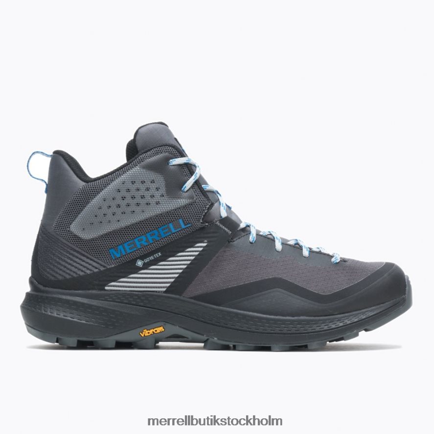 män Merrell rock/blått mqm 3 mid gore-tex skor DP80HP80