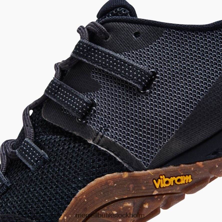 män Merrell svart/gummi spårhandske 6 skor DP80HP410