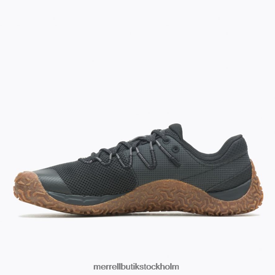män Merrell svart/gummi spårhandske 7 skor DP80HP44