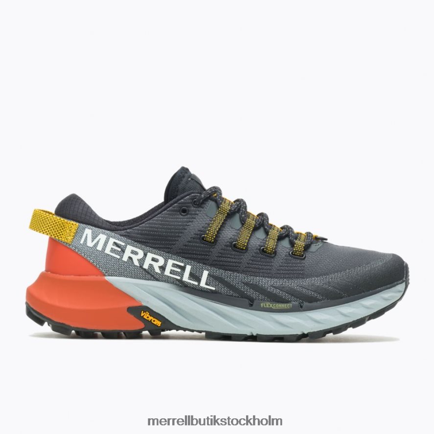 män Merrell svart/highrise agility peak 4 skor DP80HP83