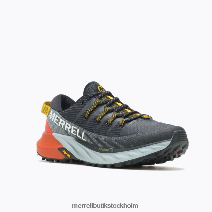 män Merrell svart/highrise agility peak 4 skor DP80HP83