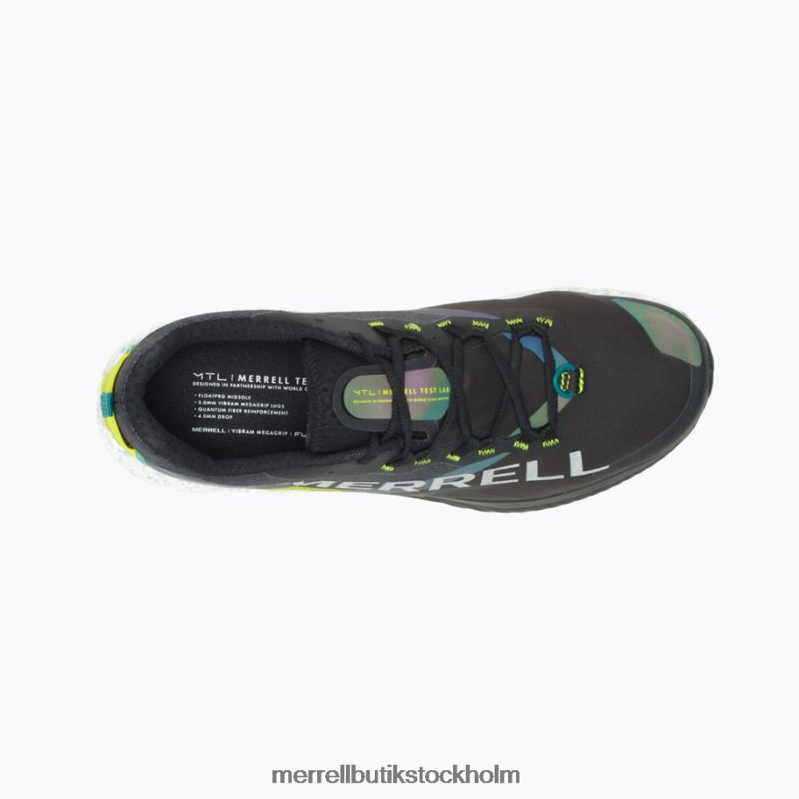 män Merrell svart/jade mtl long sky 2 sköld skor DP80HP608