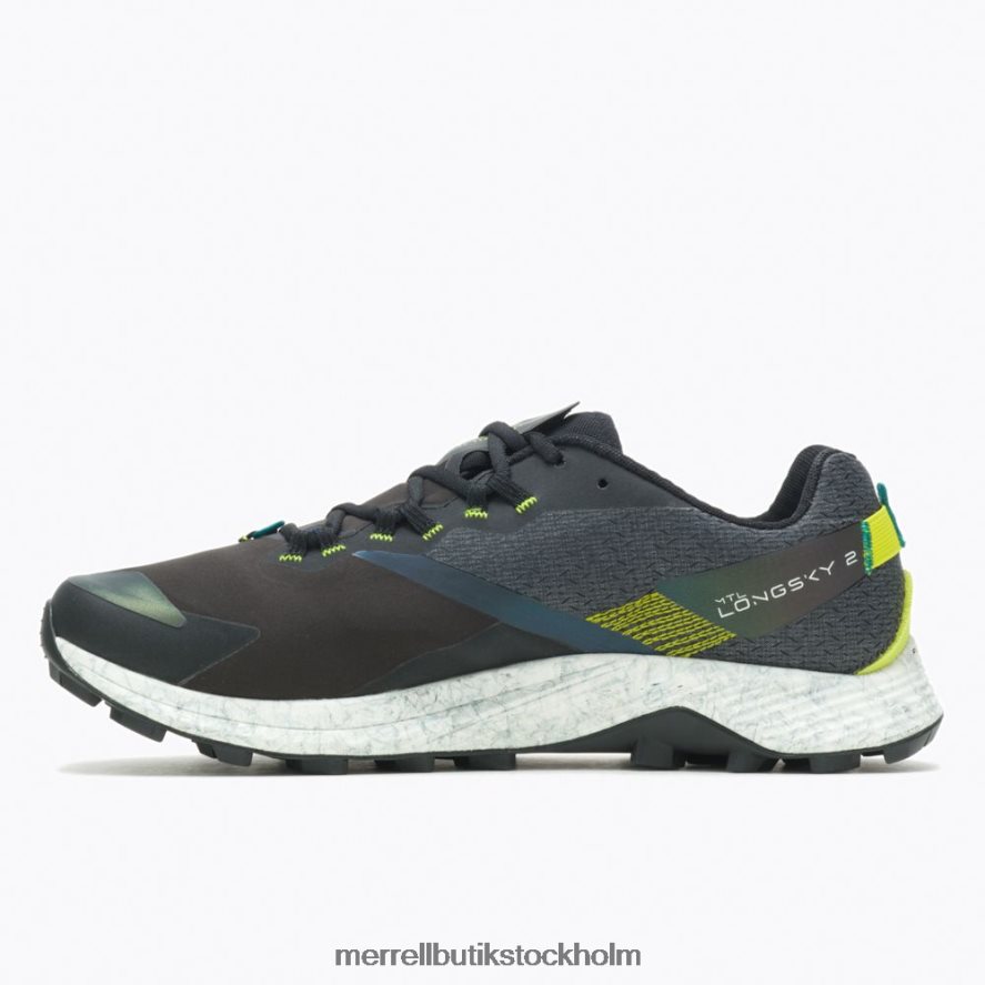 män Merrell svart/jade mtl long sky 2 sköld skor DP80HP608