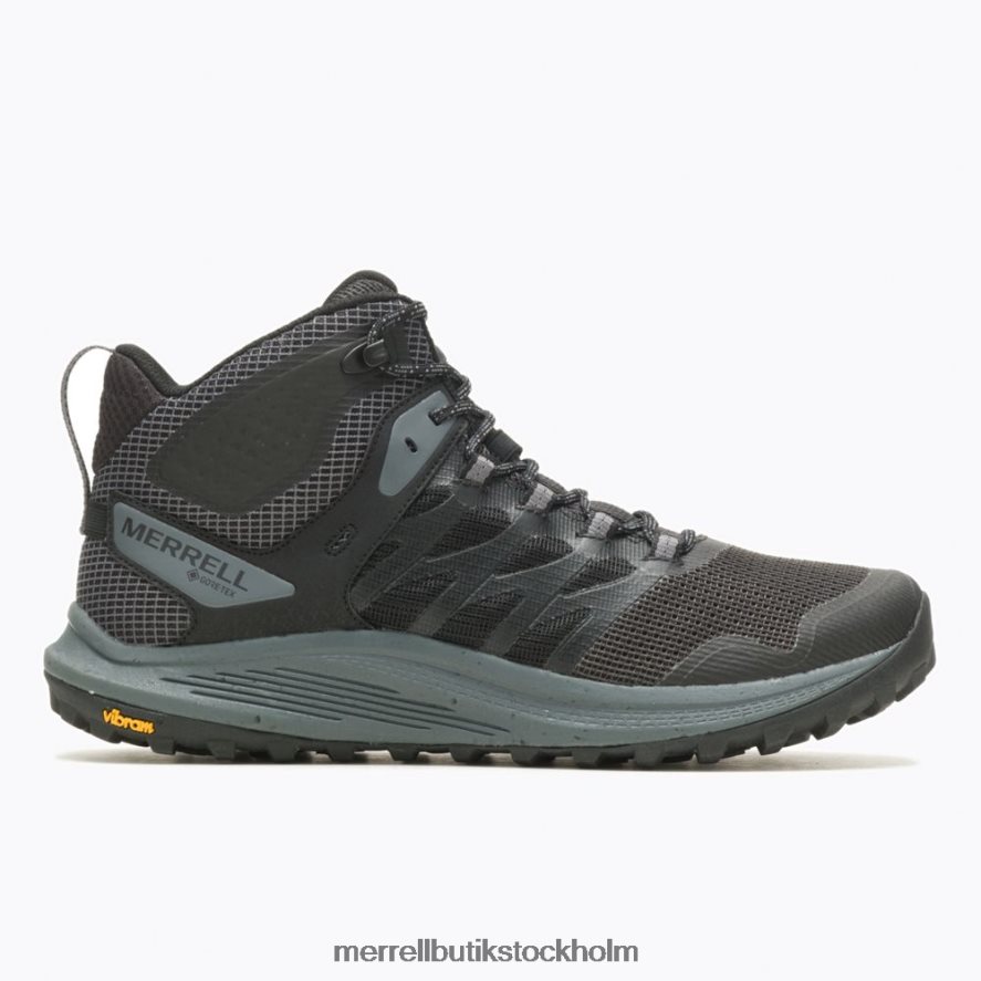 män Merrell svart nova 3 mid gore-tex skor DP80HP41