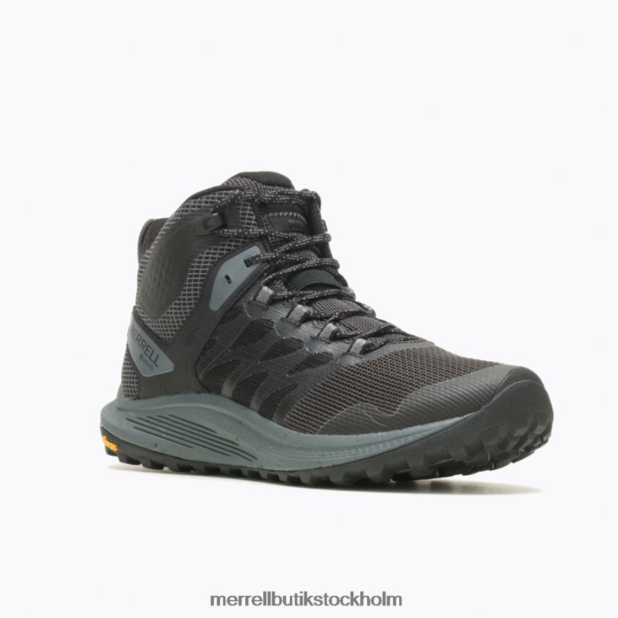 män Merrell svart nova 3 mid gore-tex skor DP80HP41