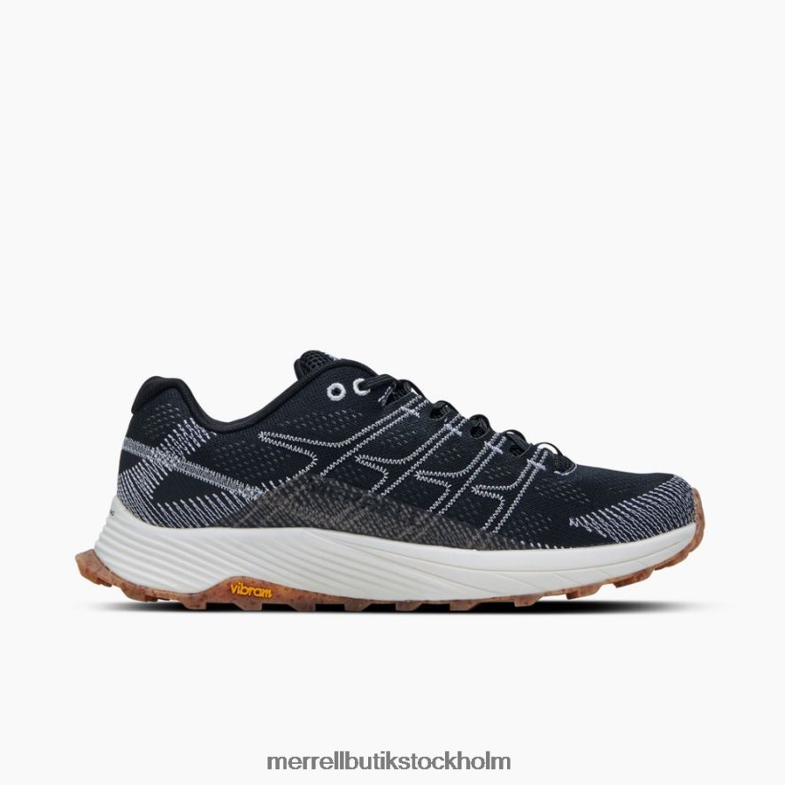 män Merrell svart vit moab flight eco dye bred bredd skor DP80HP669