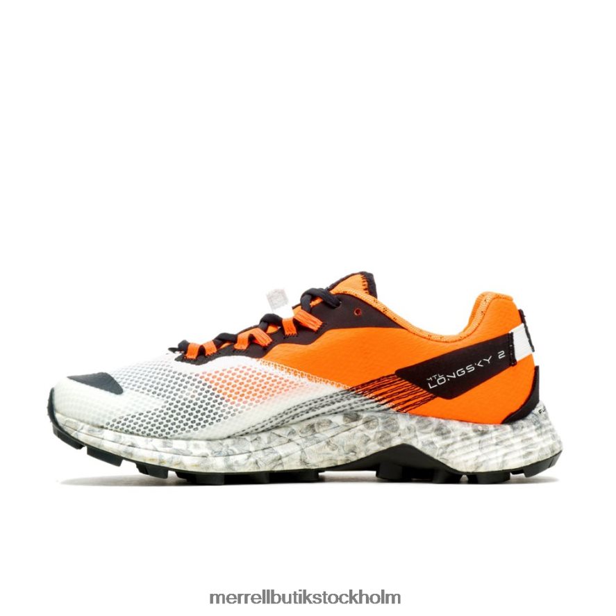 män Merrell vit/orange mtl long sky 2 skor DP80HP6