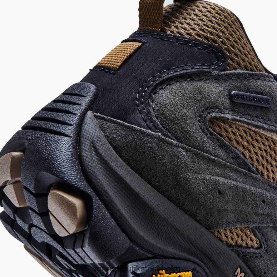 män Merrell butternut/beluga moab 3 mid vattentät bred bredd skor DP80HP217