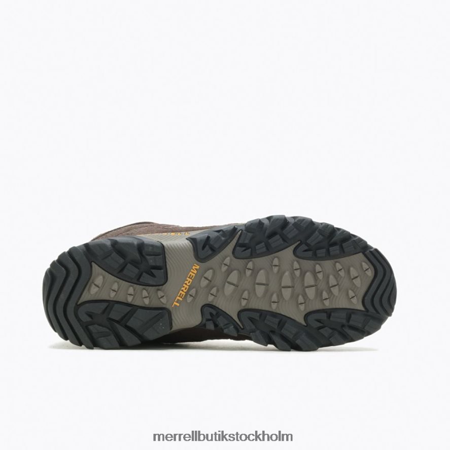 män Merrell espresso oakcreek mid vattentät bred bredd skor DP80HP604