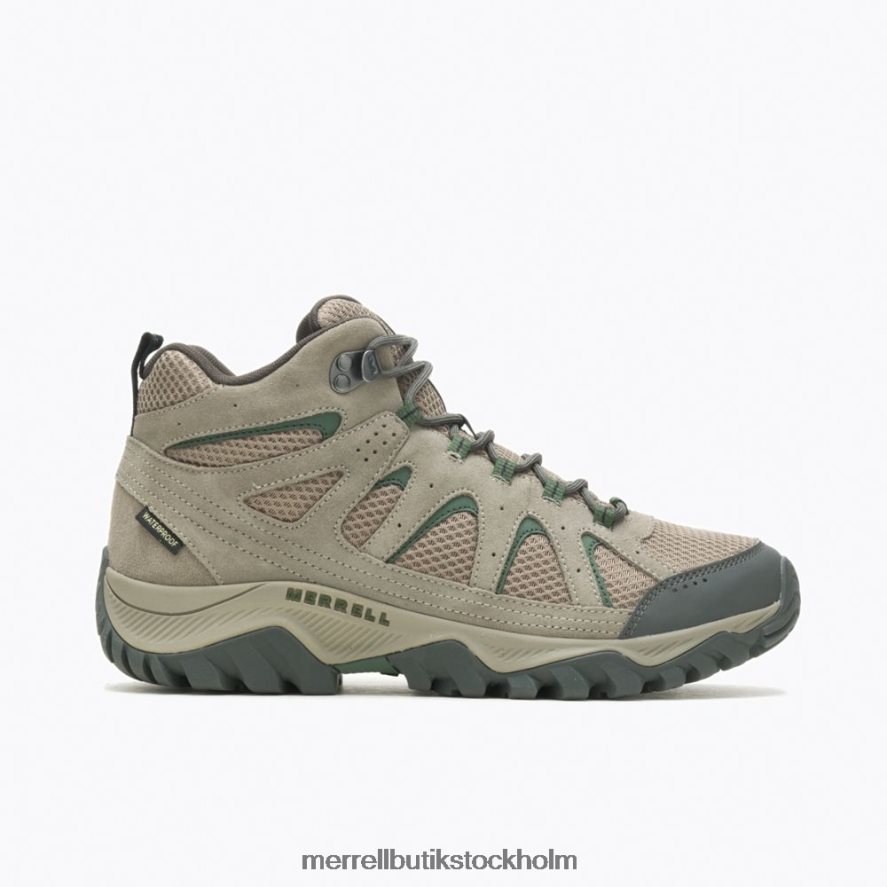 män Merrell flyttblock oakcreek mid vattentät bred bredd skor DP80HP605