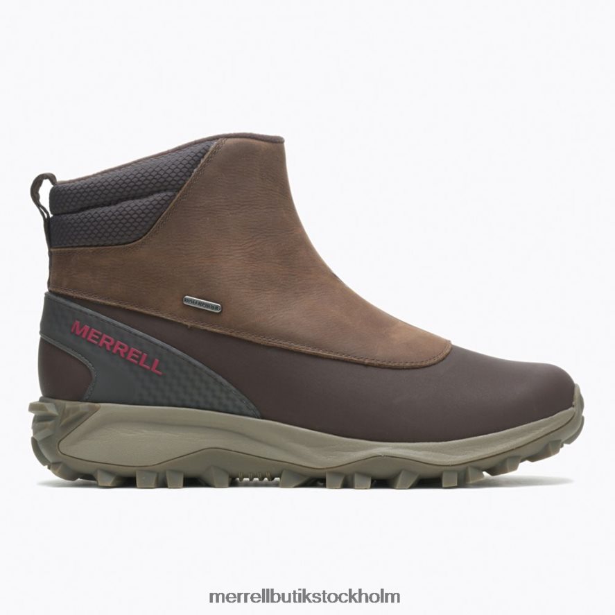 män Merrell lera thermo kiruna mid zip vattentät skor DP80HP758