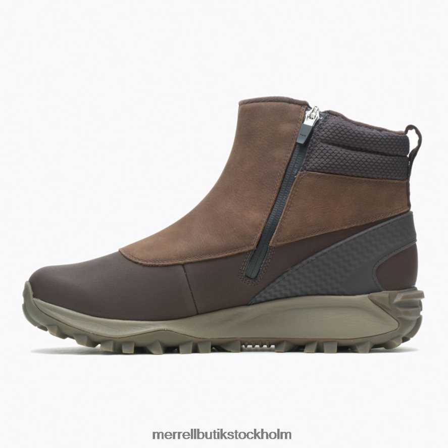 män Merrell lera thermo kiruna mid zip vattentät skor DP80HP758