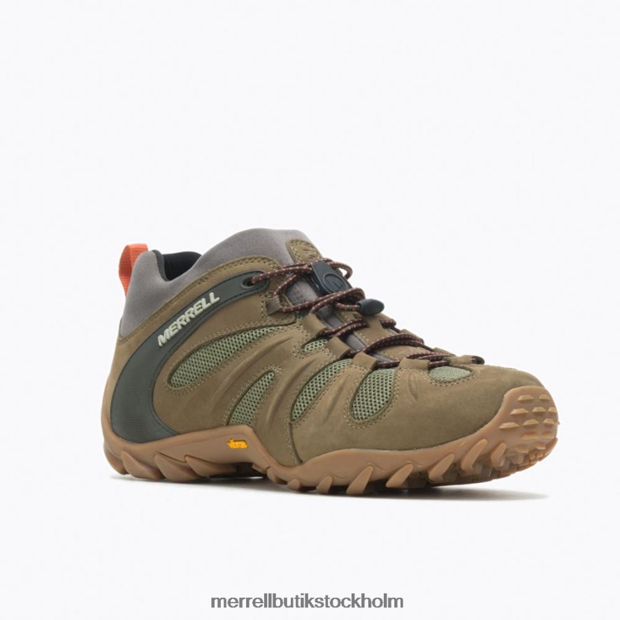 män Merrell oliv chameleon 8 stretch skor DP80HP282
