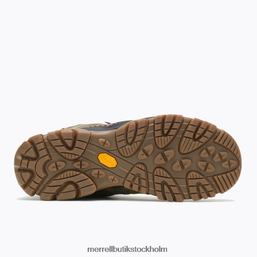män Merrell oliv/gummi moab 3 mid vattentät skor DP80HP128
