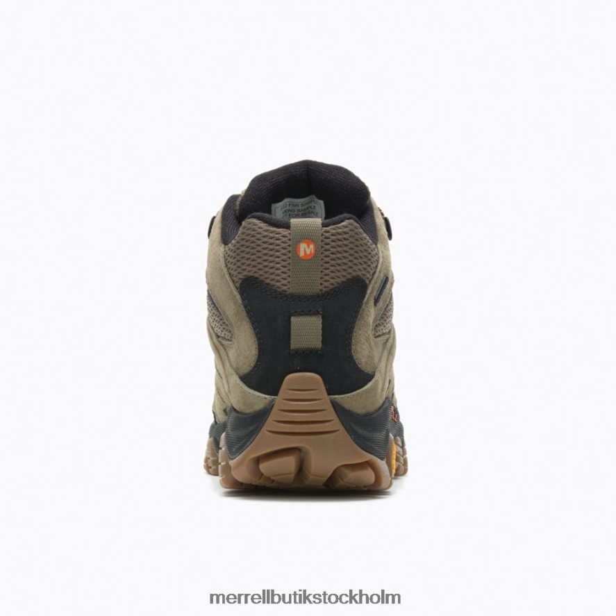 män Merrell oliv/gummi moab 3 mid vattentät skor DP80HP128