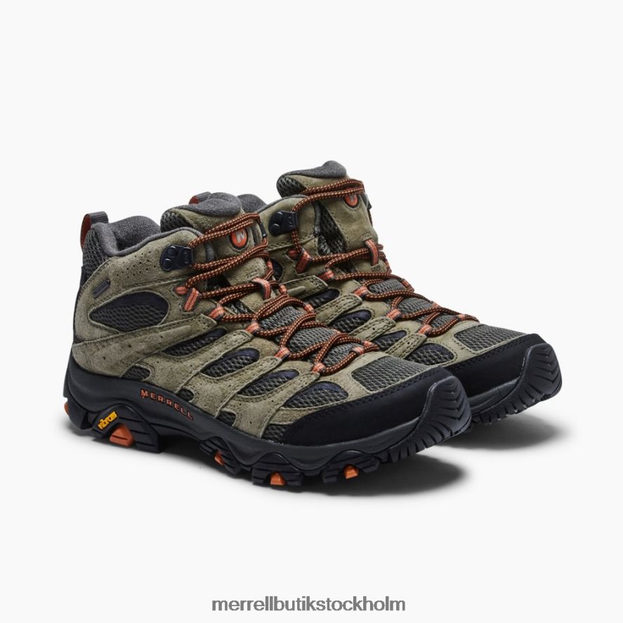 män Merrell oliv moab 3 mid vattentät skor DP80HP127