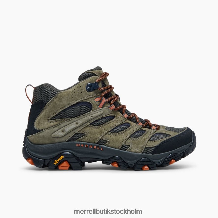 män Merrell oliv moab 3 mitt skor DP80HP134