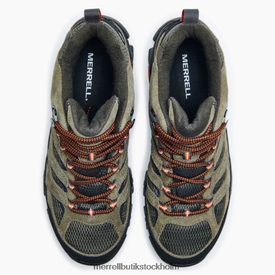 män Merrell oliv moab 3 mitt skor DP80HP134