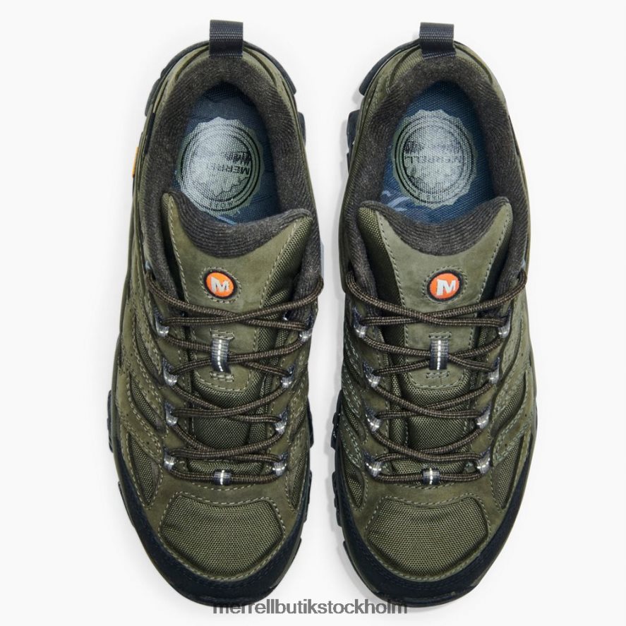 män Merrell oliv moab 3 slät gore-tex skor DP80HP656