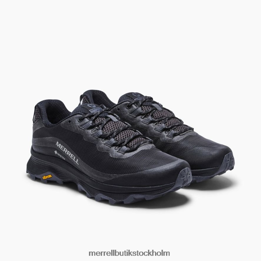 män Merrell svart/asfalt moab speed gore-tex skor DP80HP23