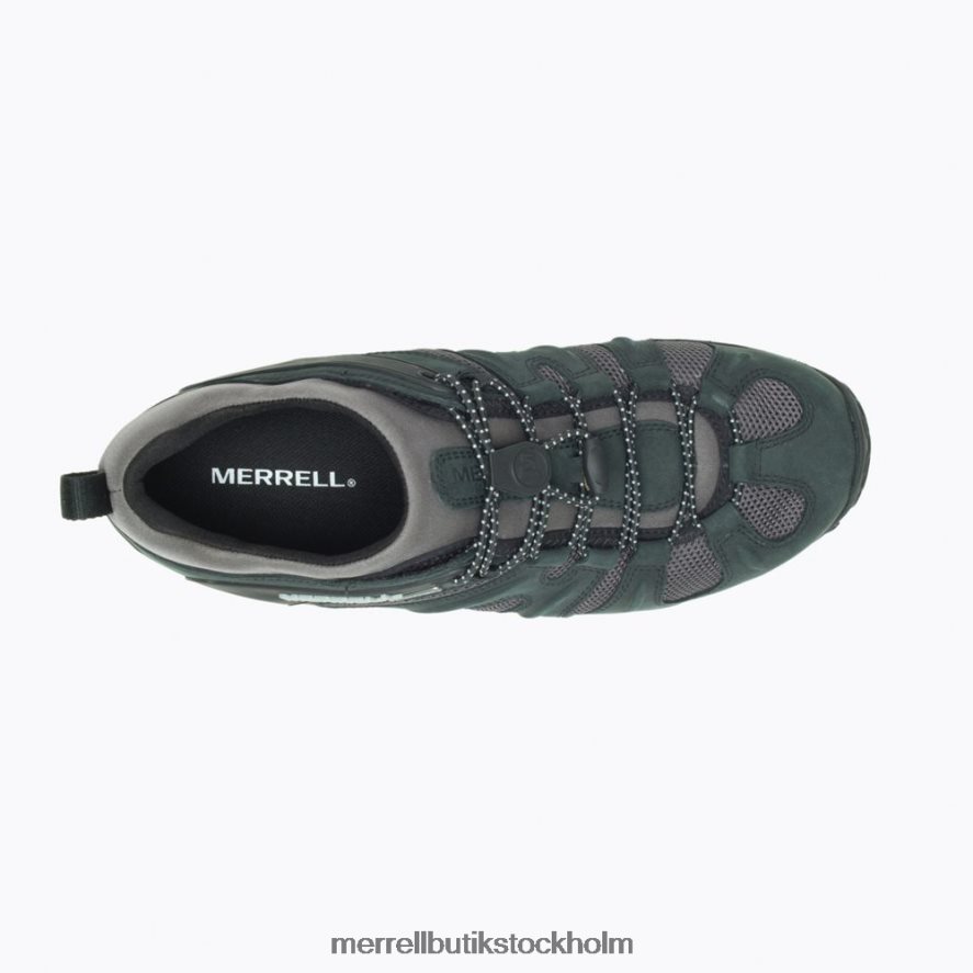 män Merrell svart/grå chameleon 8 stretch vattentät skor DP80HP182