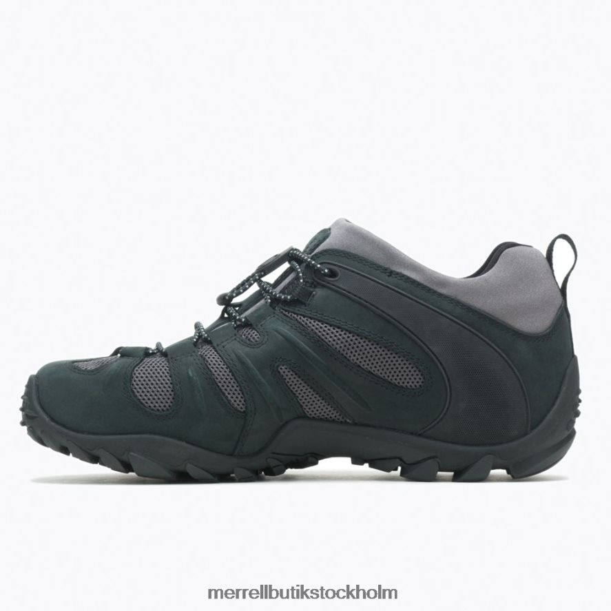 män Merrell svart/grå chameleon 8 stretch vattentät skor DP80HP182