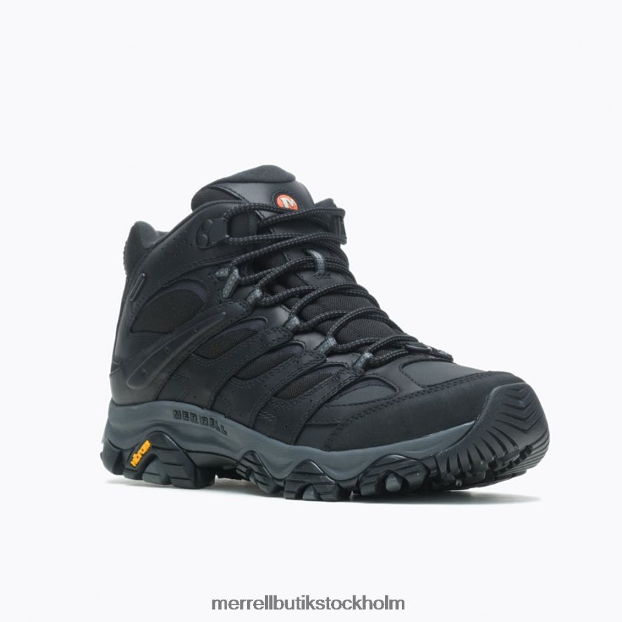 män Merrell svart moab 3 thermo mid vattentät bred bredd skor DP80HP628