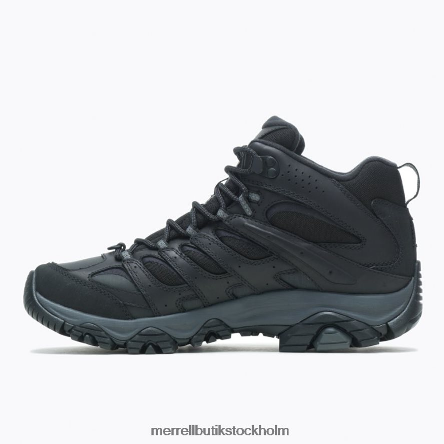 män Merrell svart moab 3 thermo mid vattentät bred bredd skor DP80HP628