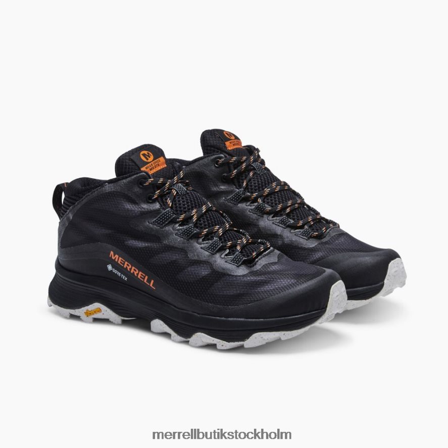 män Merrell svart moab hastighet mid gore-tex skor DP80HP189