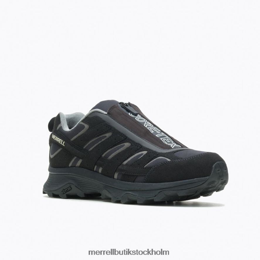 män Merrell svart moab hybrid blixtlås gore-tex 1trl skor DP80HP571