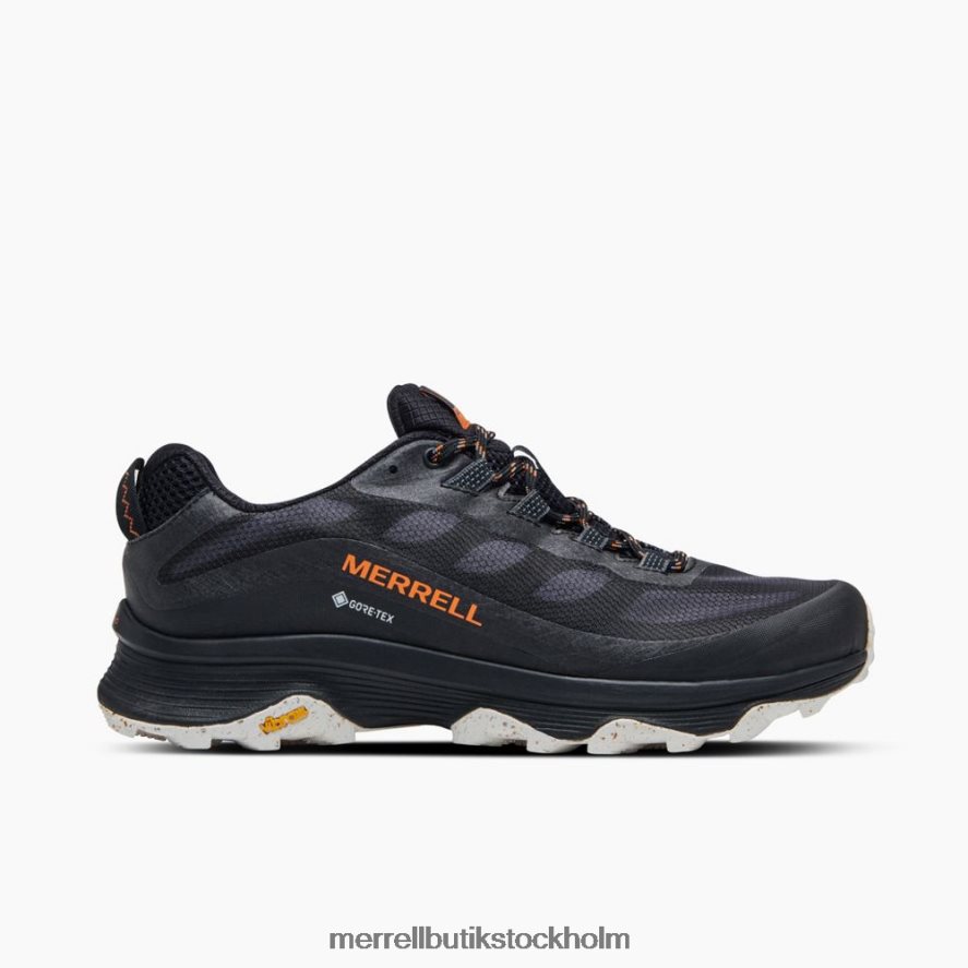 män Merrell svart moab speed gore-tex skor DP80HP22