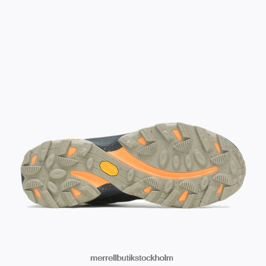 män Merrell svart/stenblock fart solo skor DP80HP33