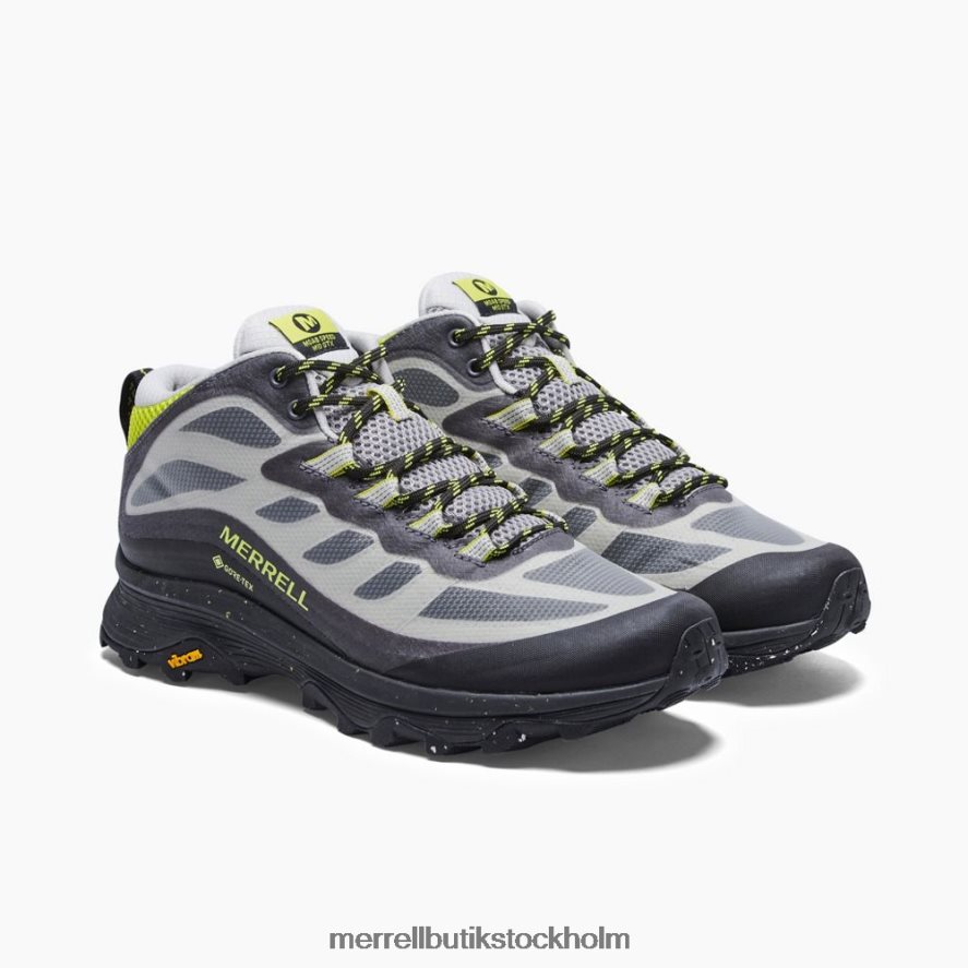 män Merrell träkol moab hastighet mid gore-tex skor DP80HP191