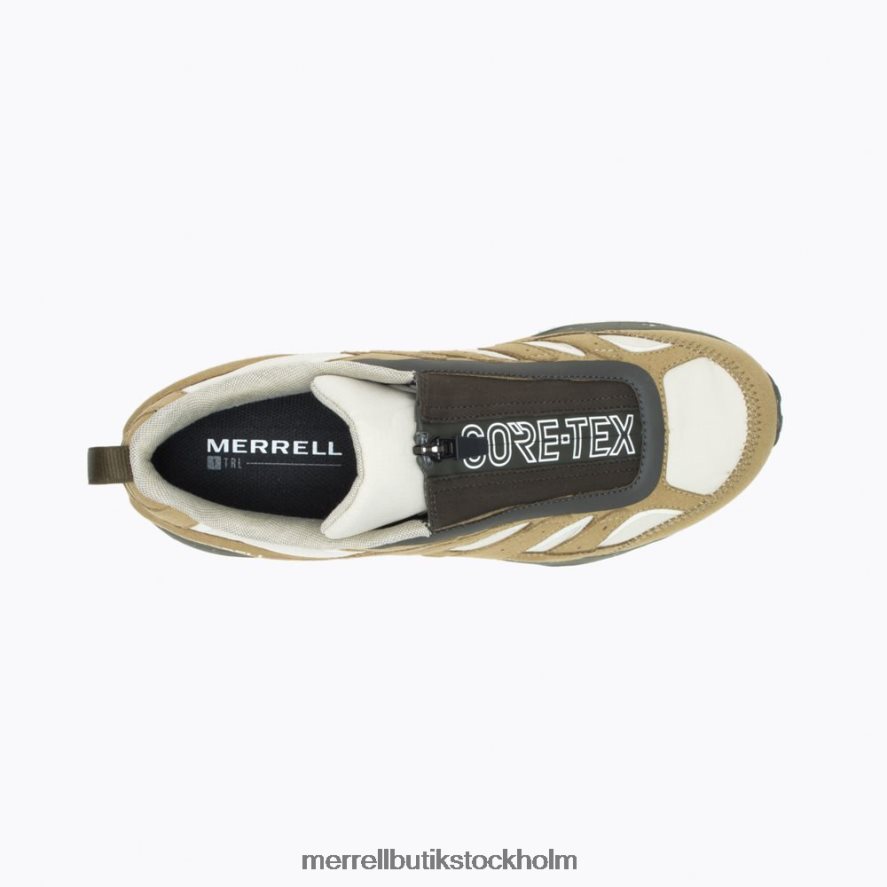 unisex- Merrell prärievarg/oliv moab hybrid blixtlås gore-tex 1trl skor DP80HP1217