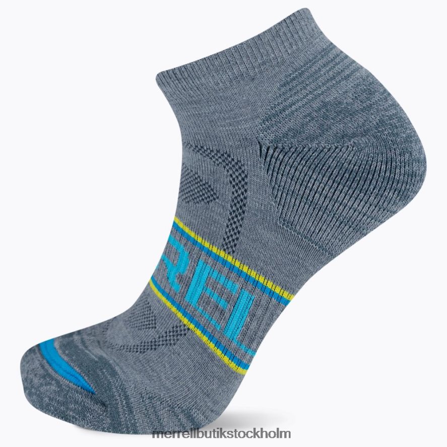 unisex- Merrell blå multi zonerad lågskuren vandringsstrumpa Tillbehör DP80HP524