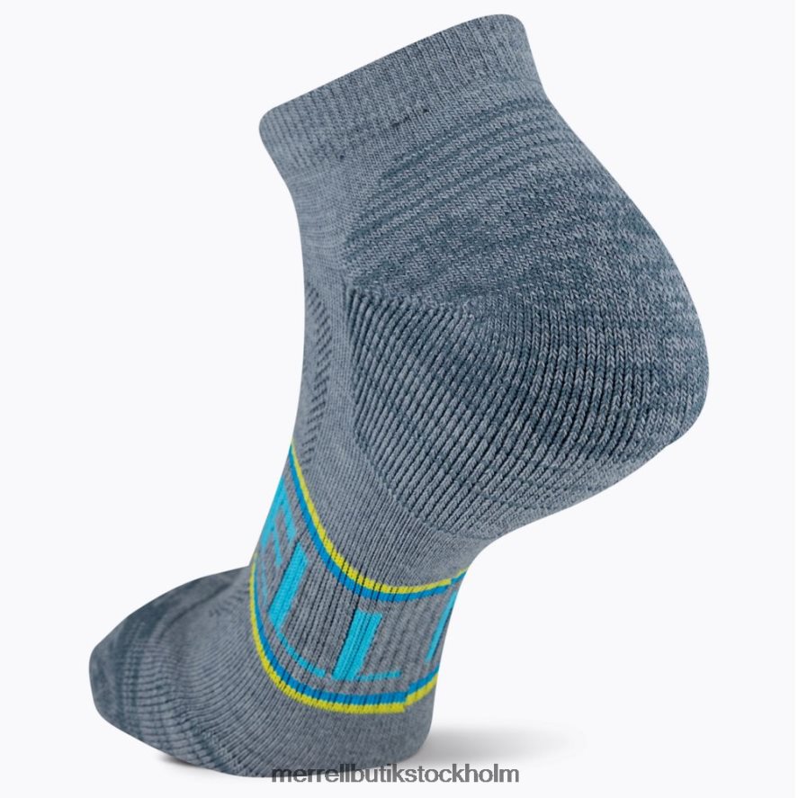 unisex- Merrell blå multi zonerad lågskuren vandringsstrumpa Tillbehör DP80HP524