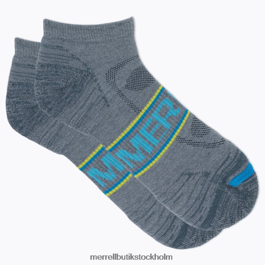 unisex- Merrell blå multi zonerad lågskuren vandringsstrumpa Tillbehör DP80HP524