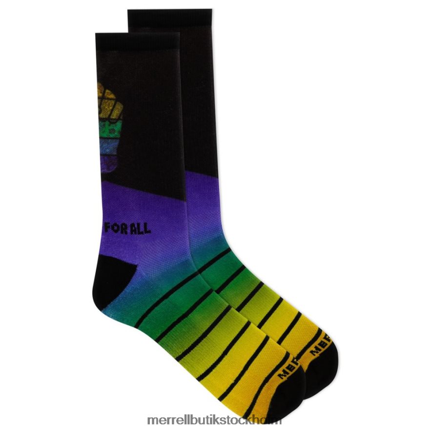 unisex- Merrell blå utomhus för alla tryckta utomhus besättningsstrumpor Tillbehör DP80HP723