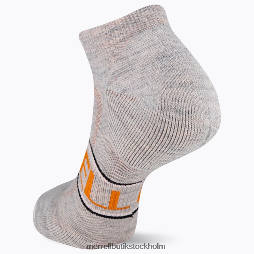unisex- Merrell grå ljung zonerad lågskuren vandringsstrumpa Tillbehör DP80HP522