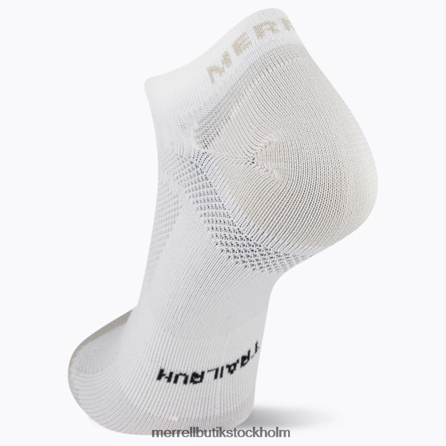 unisex- Merrell vit trail runner lätt no show strumpa Tillbehör DP80HP220
