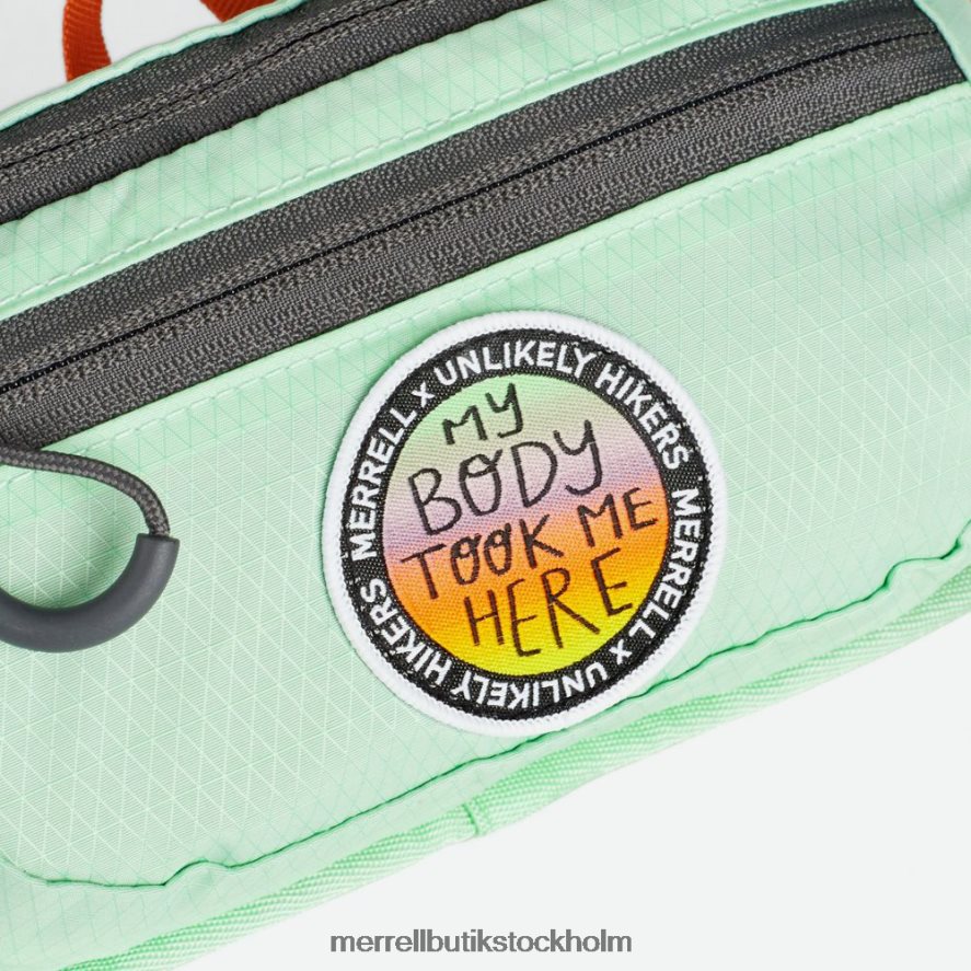 unisex- Merrell dimmgrönt crest 1,5l ländryggspaket x osannolika vandrare Tillbehör DP80HP373