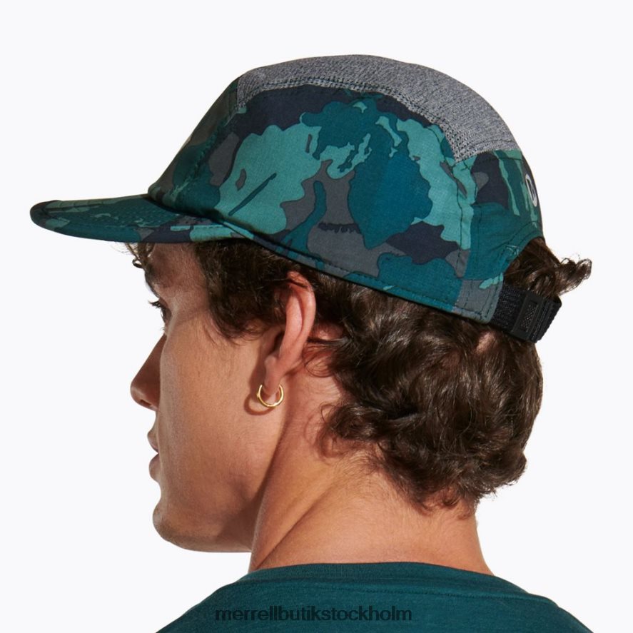 unisex- Merrell sjömossa blad tryck trail running hatt Tillbehör DP80HP393